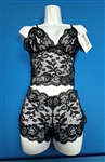 Hustlin Floral Lace Pajamas