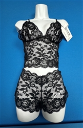 Hustlin Floral Lace Pajamas