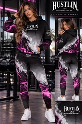 Hustlin Pink Flame Set