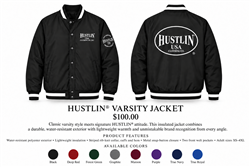 Hustlin Varsity Jacket