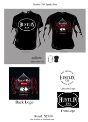 Hustlin USA Spade Shirt